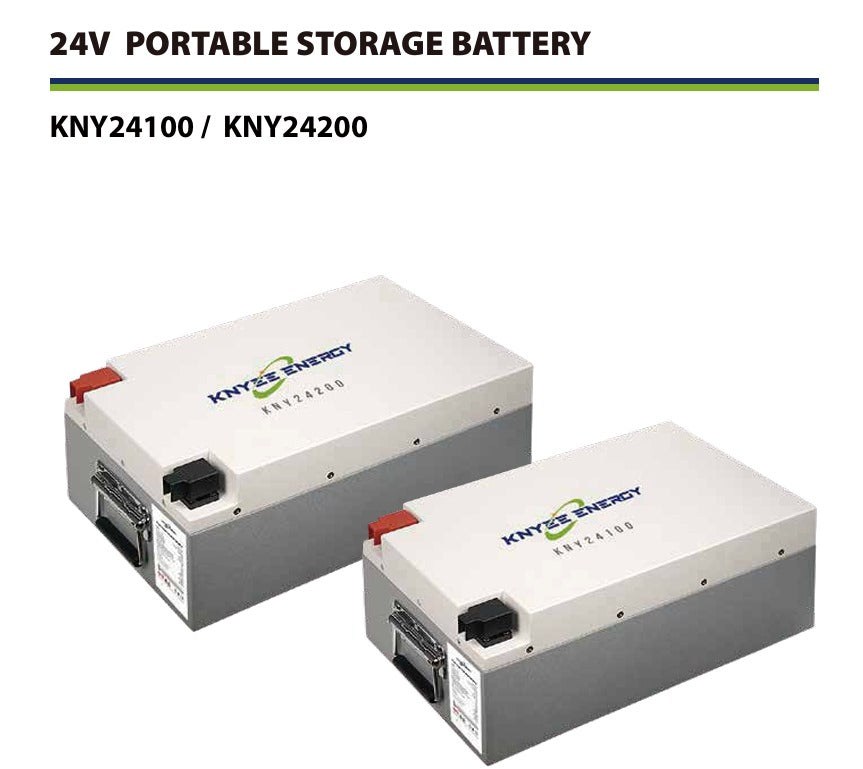 Knyee 24V 100A Lithium Battery
