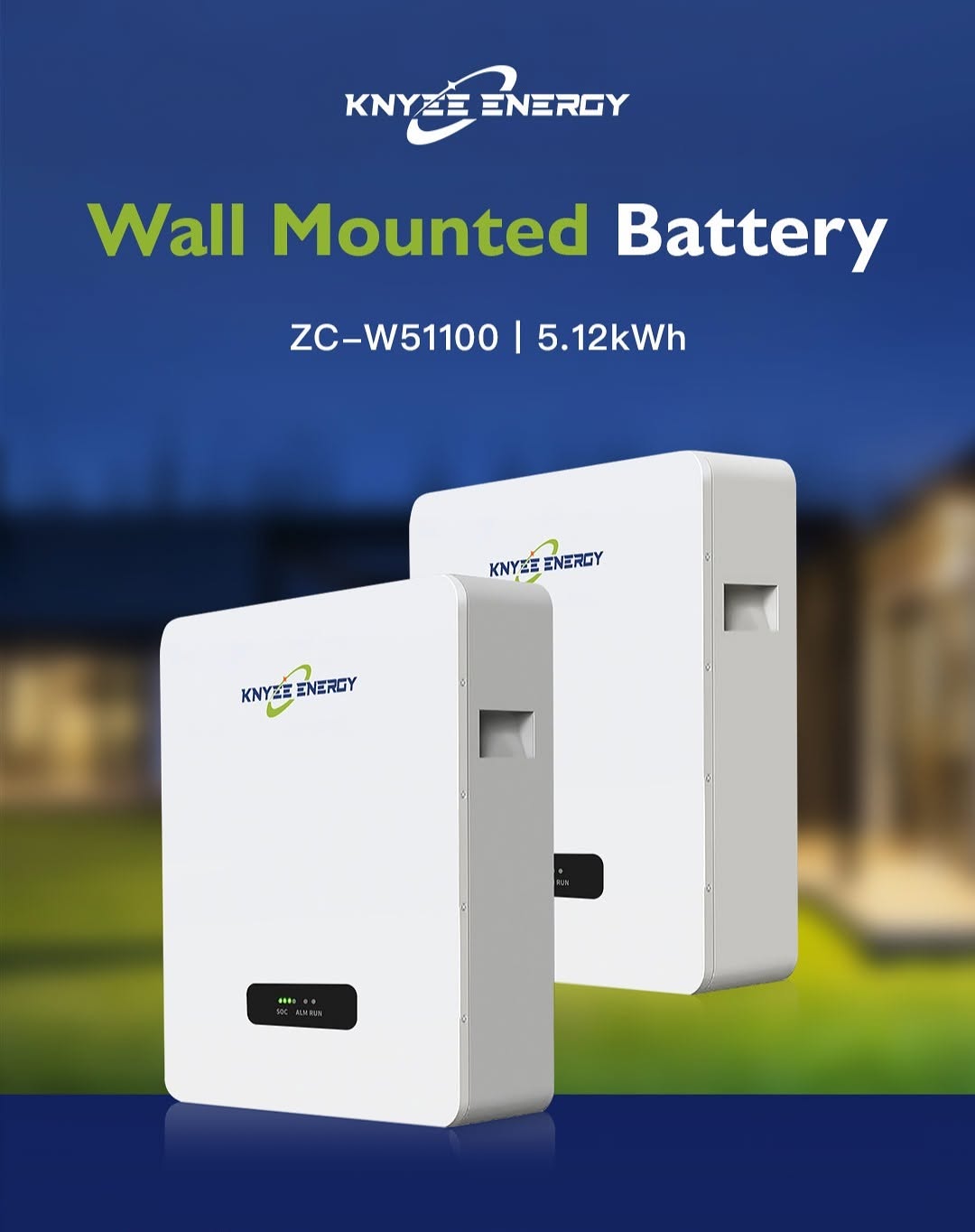 Knyee 51.2V 100A 5.12Kwh Lithium Battery