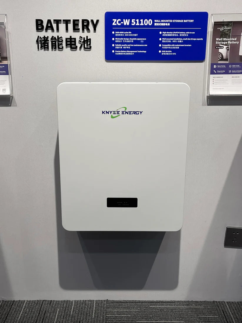 Knyee 51.2V 100A 5.12Kwh Lithium Battery