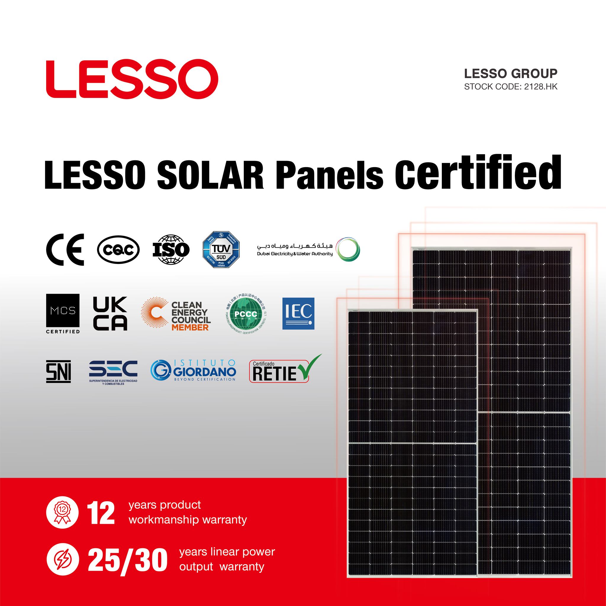 Lesso 455W Mono Solar Panel