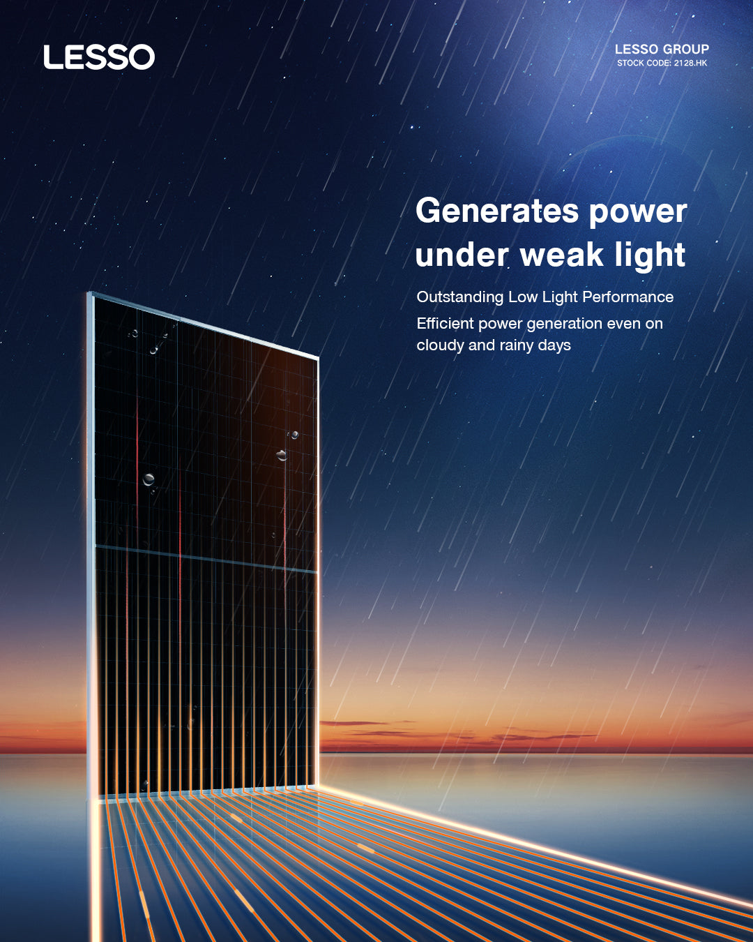Lesso 455W Mono Solar Panel